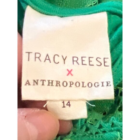 Anthropologie Angelica Lace Midi Dress Plenty By Tracy Reese EUC Boho Coquette S - Picture 4 of 9